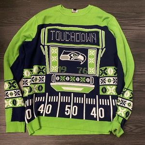 Ugly Christmas Sweater Seattle Seahawks 